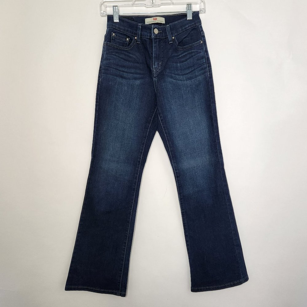 Levis Bootcut Jeans 4 Medium Perfectly Slimming 512 Stretch Cotton BlendSize 4M